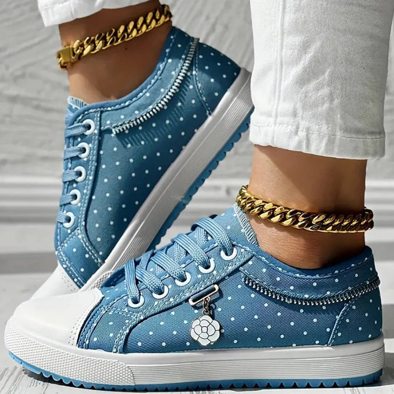 Margaret | Elegant Floral Sneakers