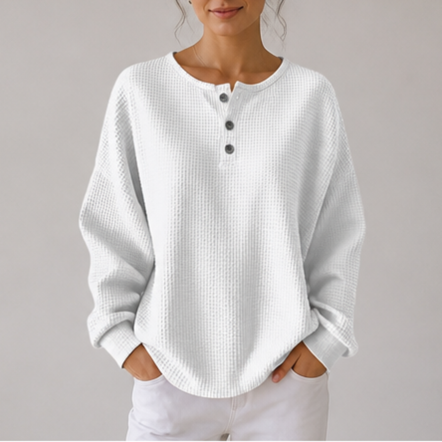 The Waffle Henley Sweatshirt