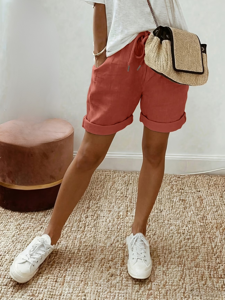 Edith | Linen Shorts