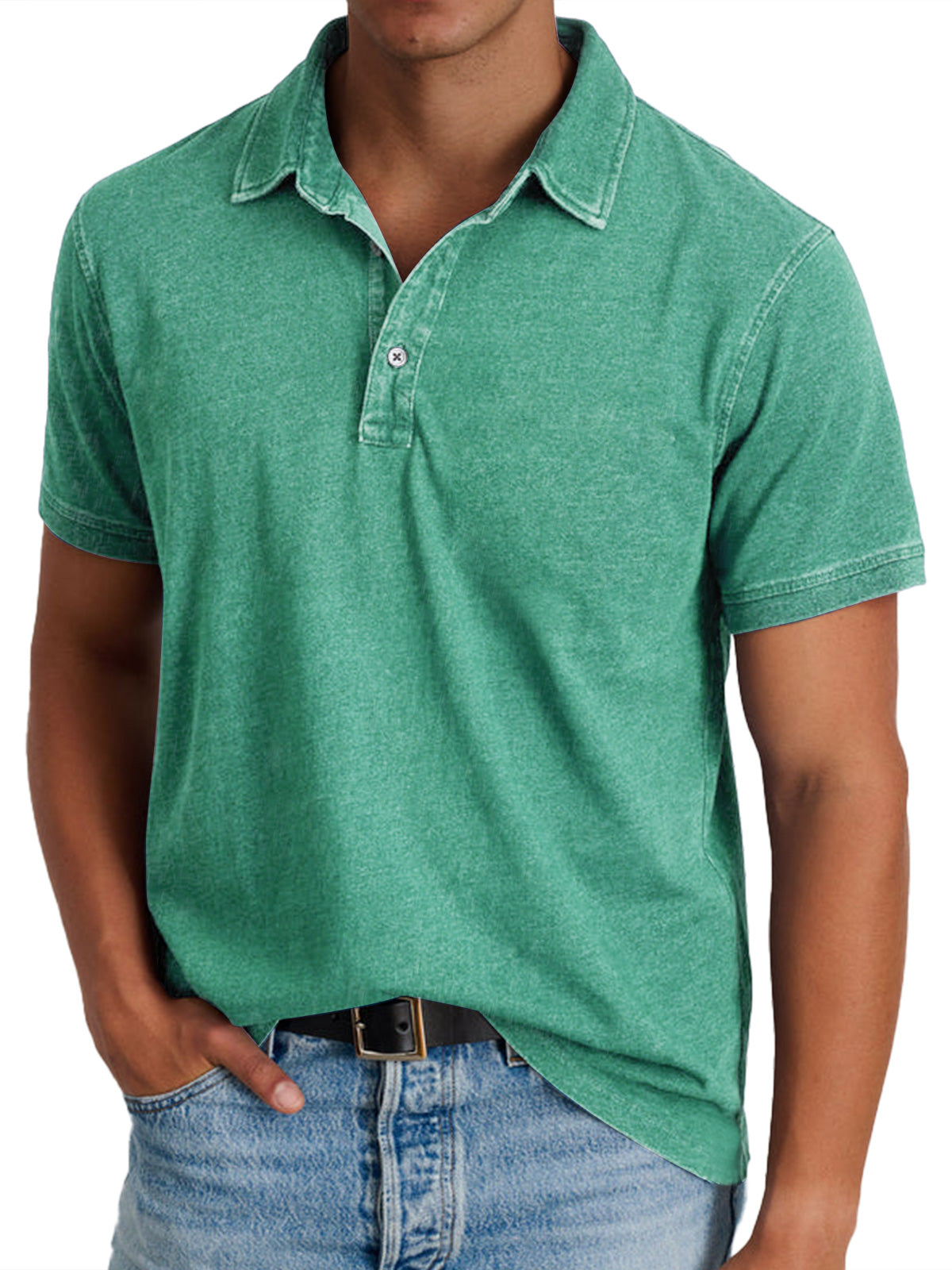 Stanley Men's Relaxed Polo Shirt - Green