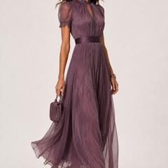 Rosalind Flowing Chiffon Maxi Dress