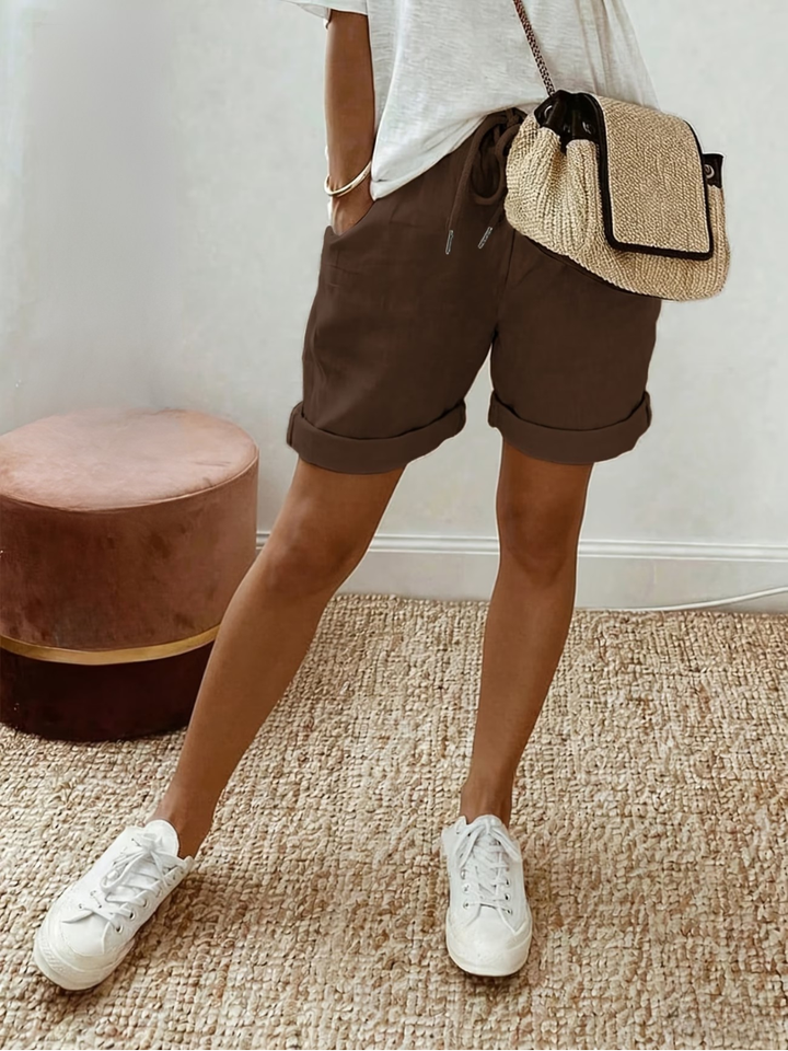 Edith | Linen Shorts