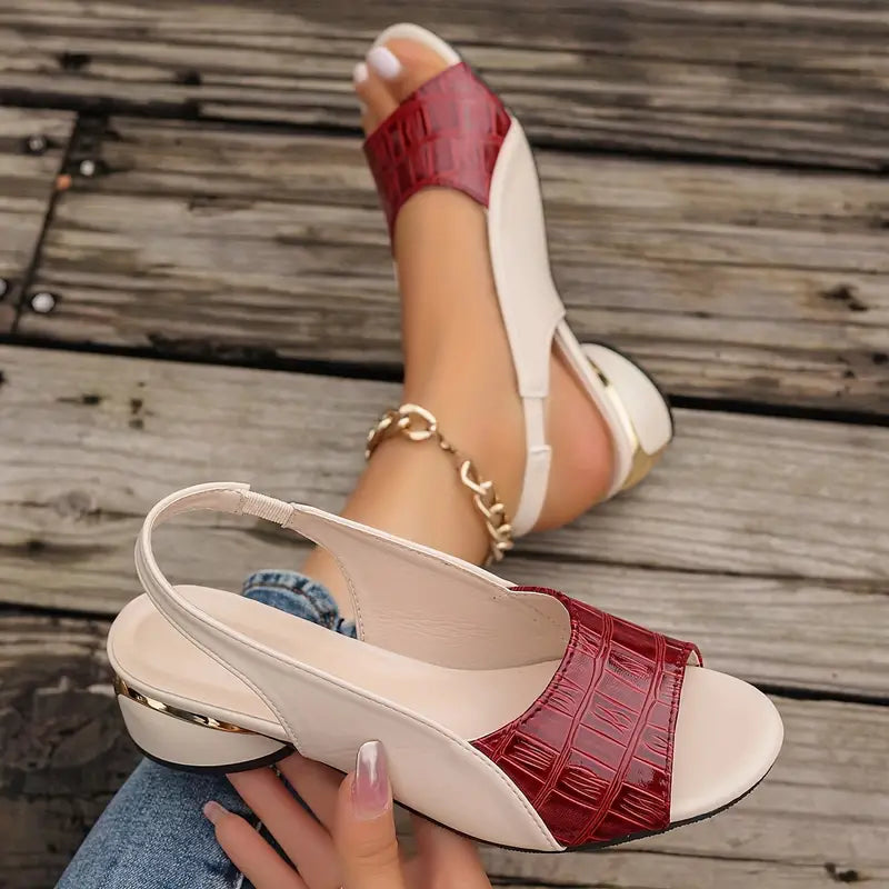Dorothy Block-Heel Sandal