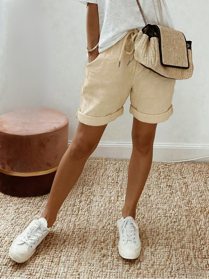 Edith | Linen Shorts