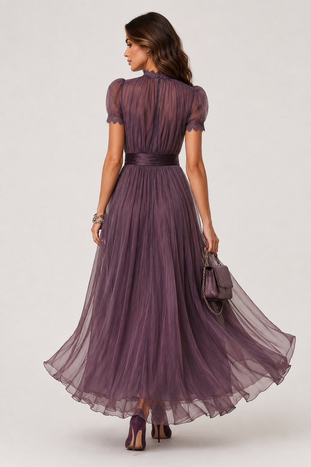 Rosalind | Flowing Chiffon Maxi Dress