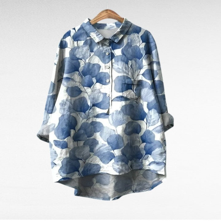 Sylvia | Printed Summer Blouse - Print 5