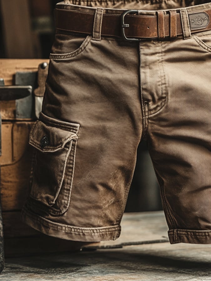 Reginald | Rugged Cargo Work Shorts