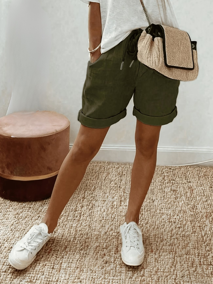 Edith | Linen Shorts