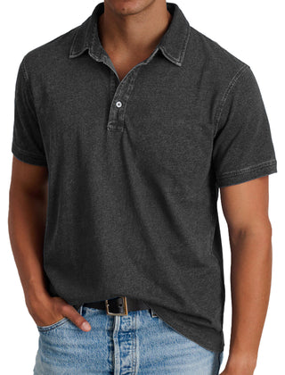 Stanley Men's Relaxed Polo Shirt - Black