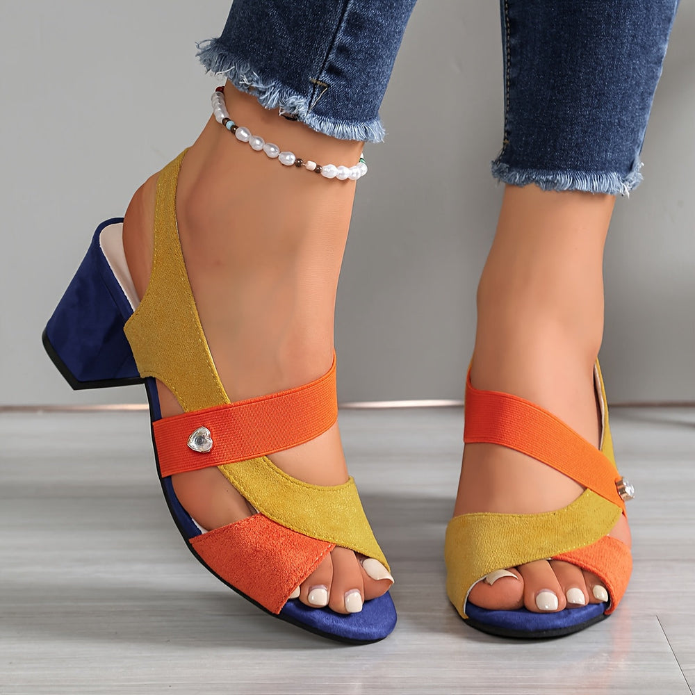Audrey Orthopedic Comfort Block Heels