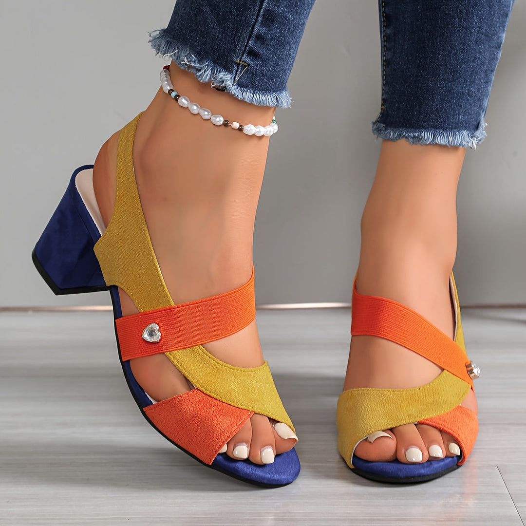 Audrey Orthopedic Comfort Block Heels