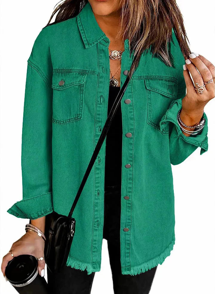 Winifred | Oversized Signature Jacket - Green