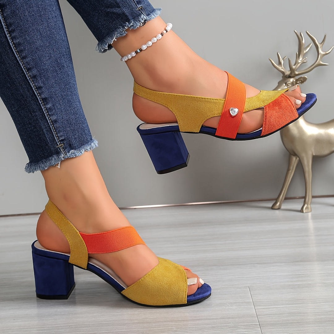 Audrey Orthopedic Comfort Block Heels