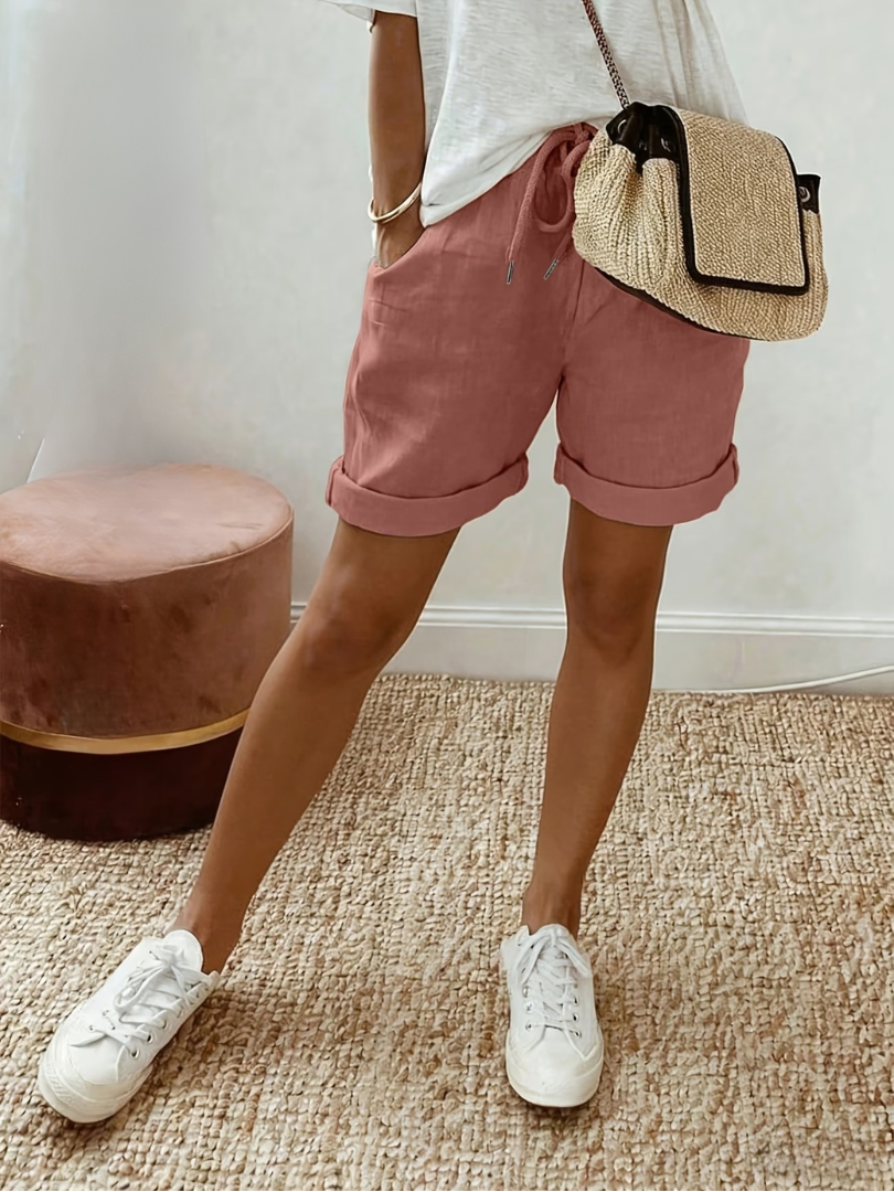 Edith | Linen Shorts