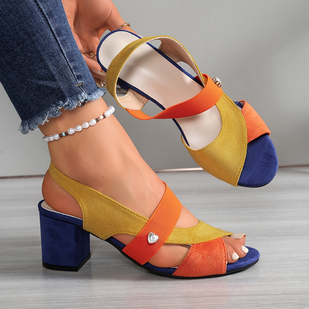 Audrey Orthopedic Comfort Block Heels