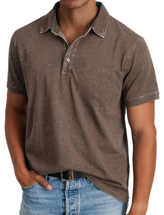 Stanley Men's Relaxed Polo Shirt - Brown