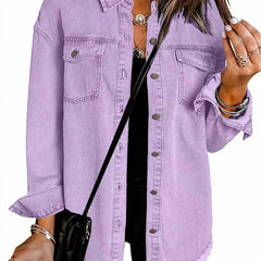 Winifred | Oversized Signature Jacket - Lilac