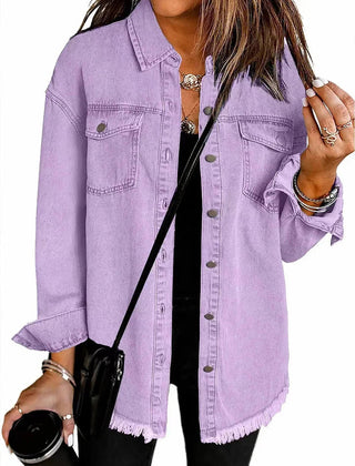 Winifred | Oversized Signature Jacket - Lilac