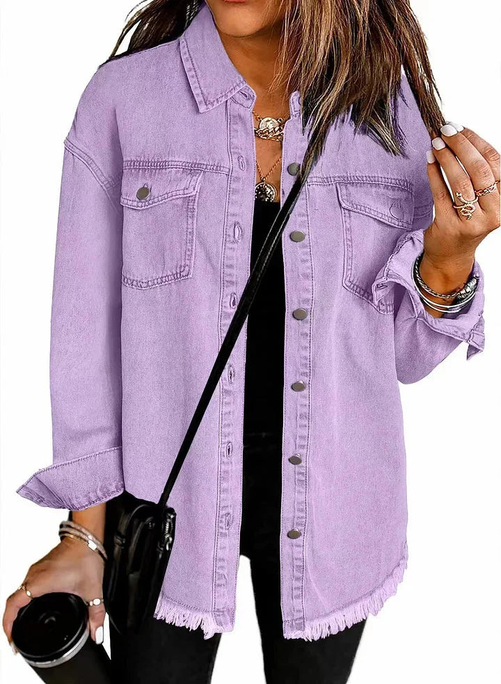 Winifred | Oversized Signature Jacket - Lilac