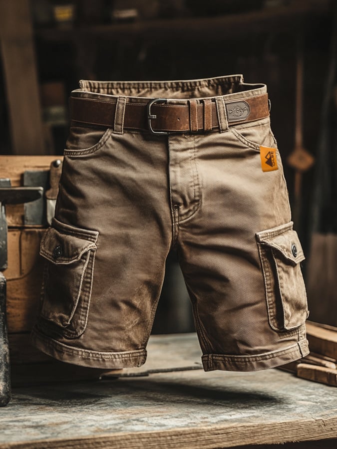 Reginald | Rugged Cargo Work Shorts