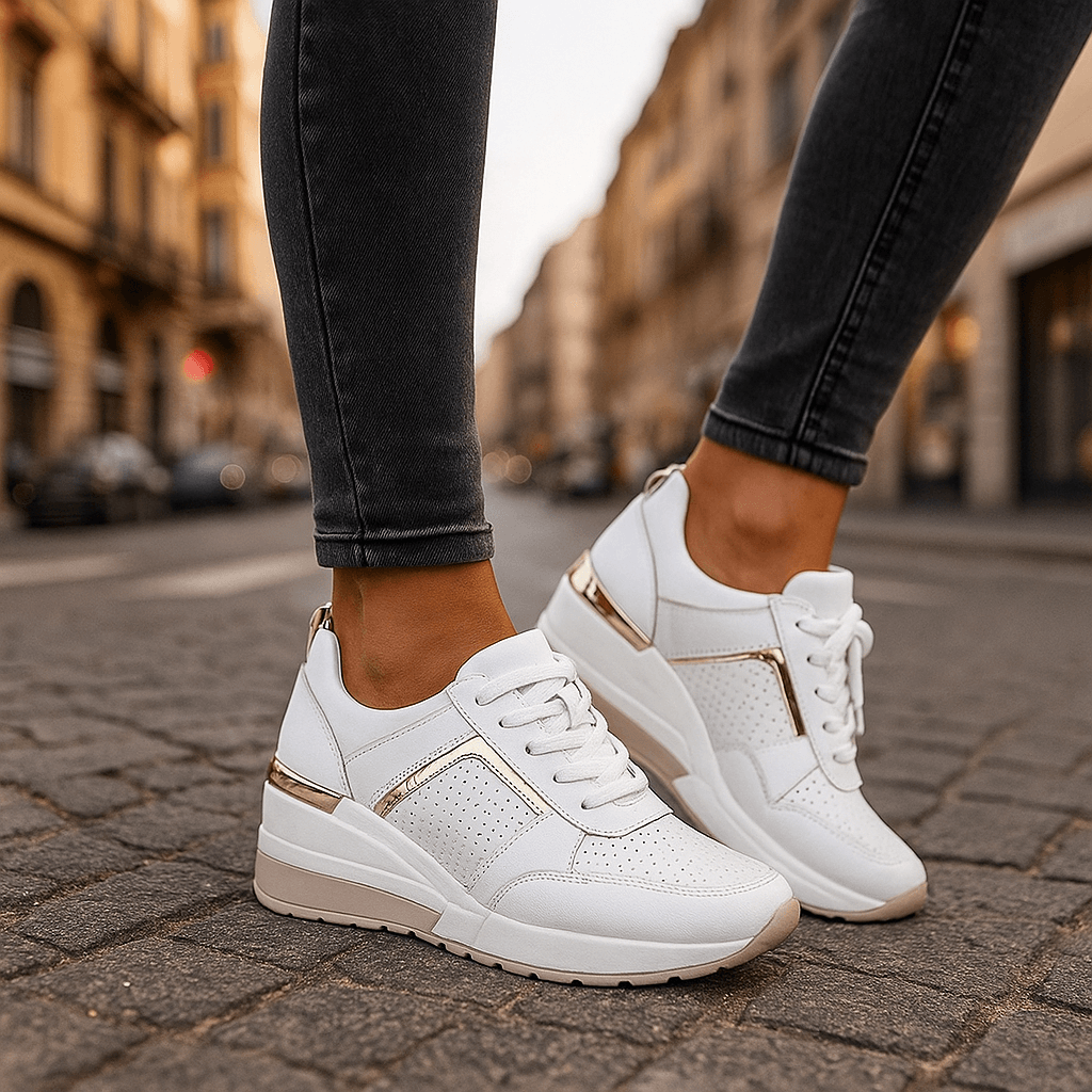 Olive | Ankle Rise Comfort Trainers