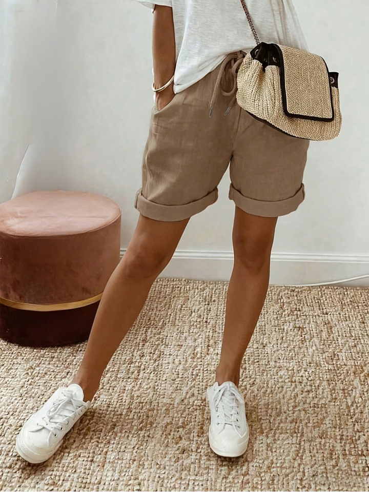 Edith | Linen Shorts