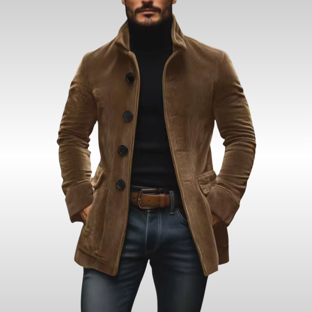 Carter Corduroy Jacket Light Brown