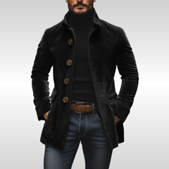 Carter Corduroy Jacket Black
