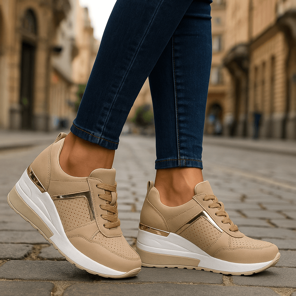 Olive | Ankle Rise Comfort Trainers