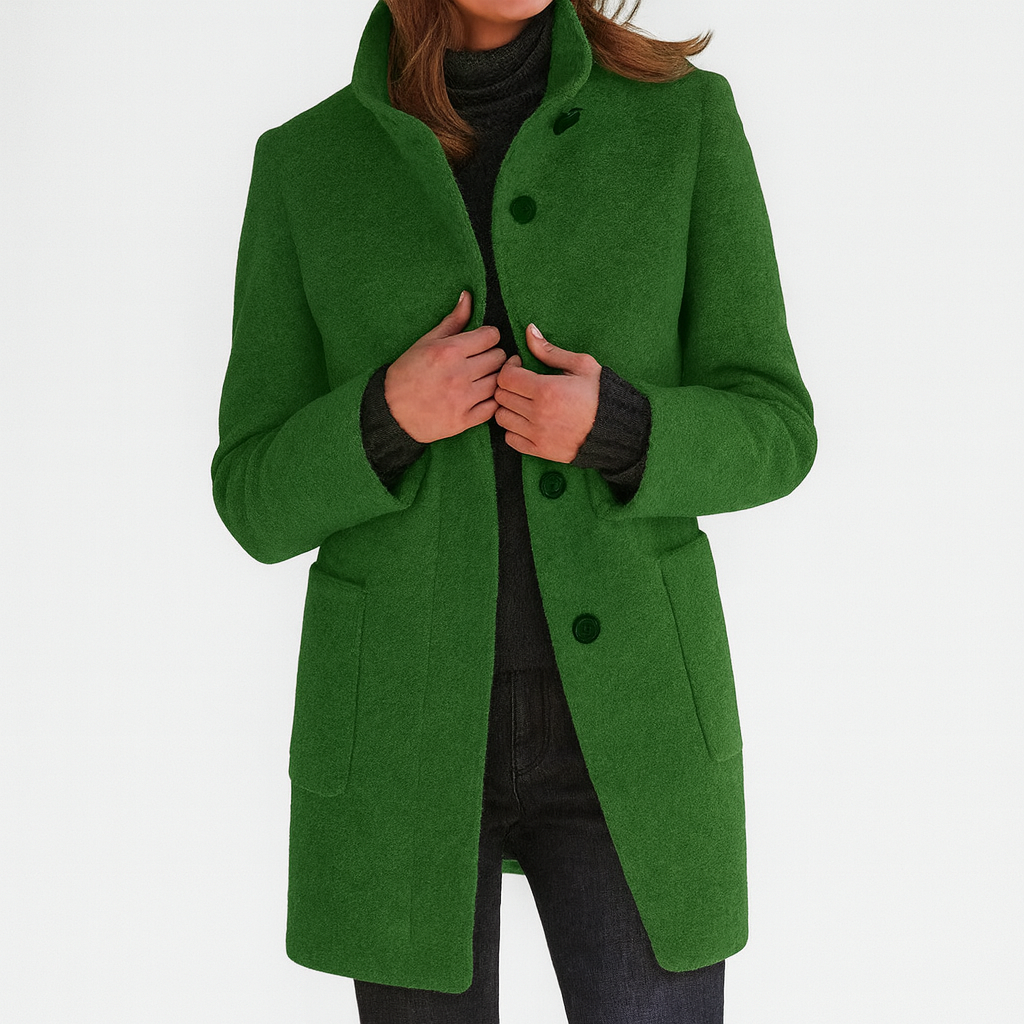 Classic Structured Coat with Flattering Silhouette