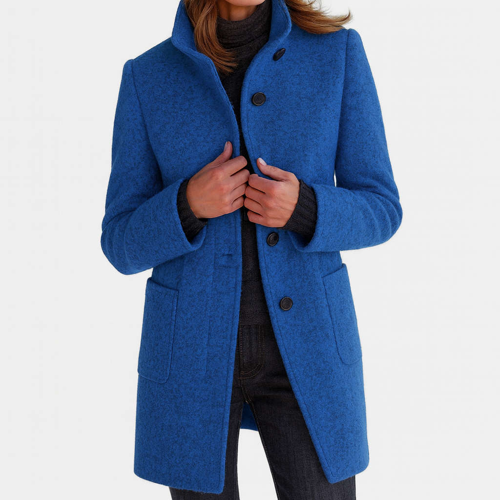 Classic Structured Coat with Flattering Silhouette