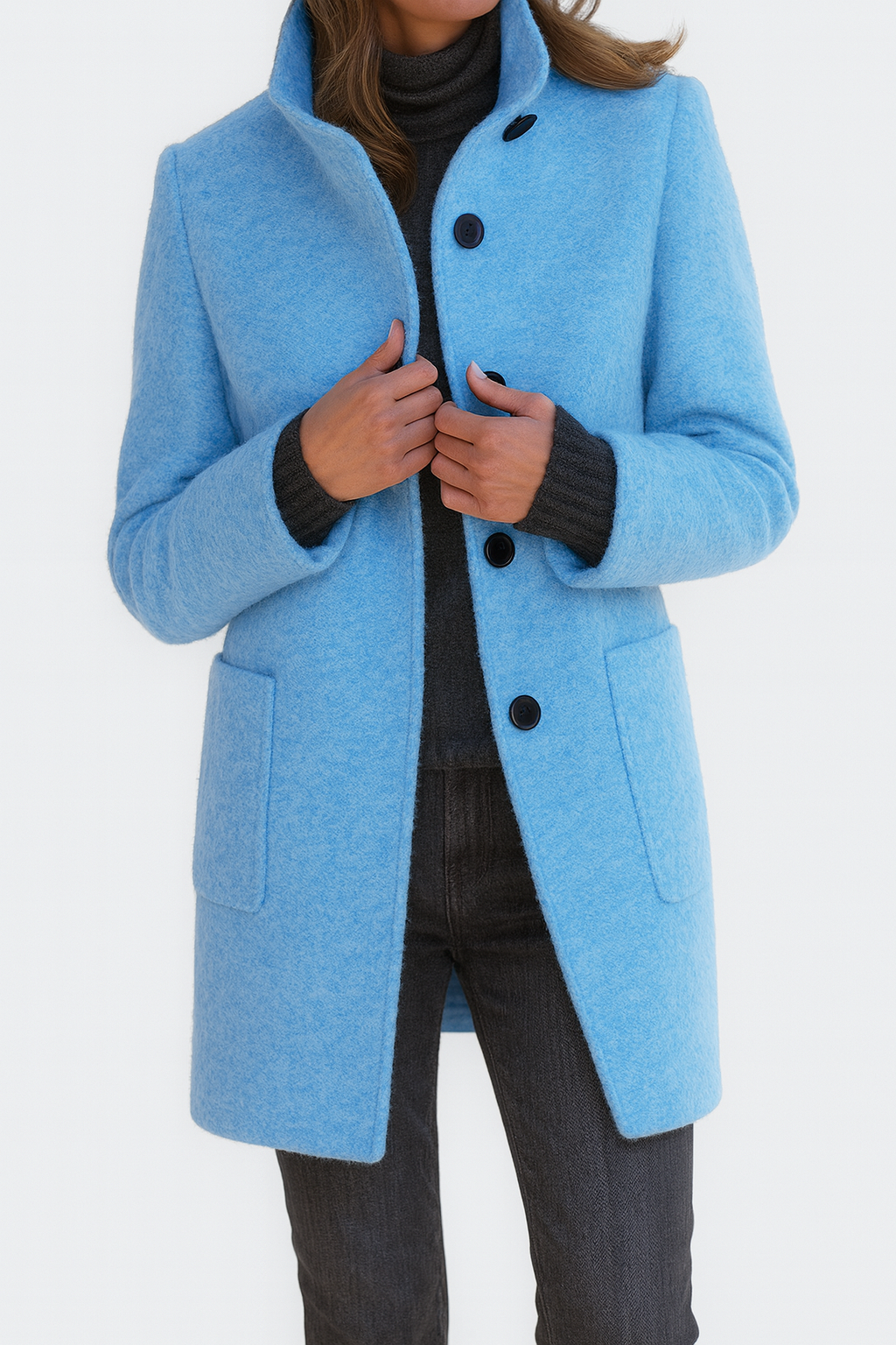 Classic Structured Coat with Flattering Silhouette