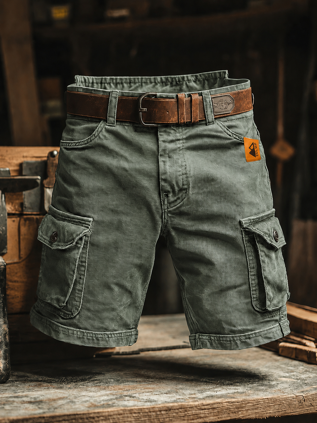 Reginald | Rugged Cargo Work Shorts