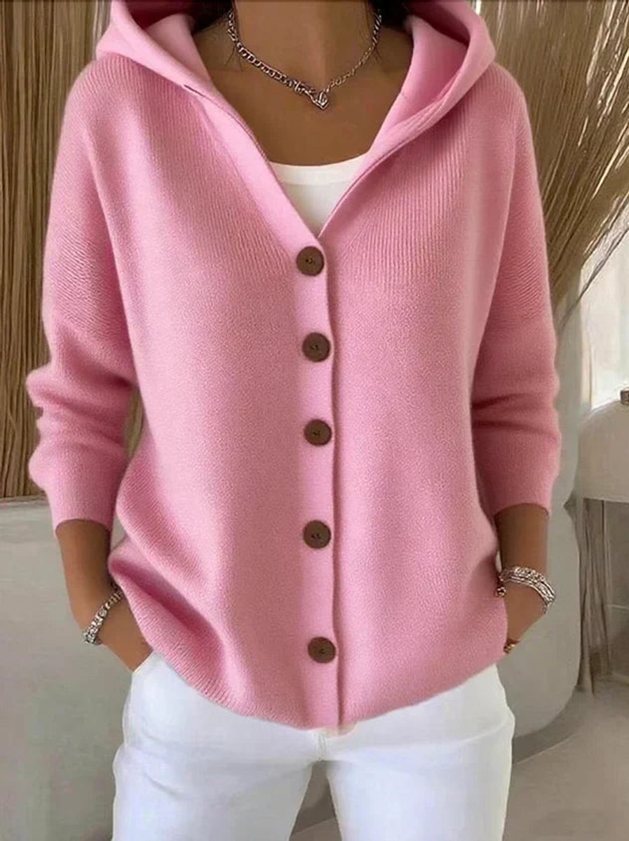 The Hooded Knit Cardigan