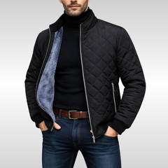 Liam Quilted Jacket Black