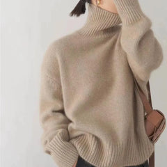 Vivienne Cashmere Turtleneck Jumper