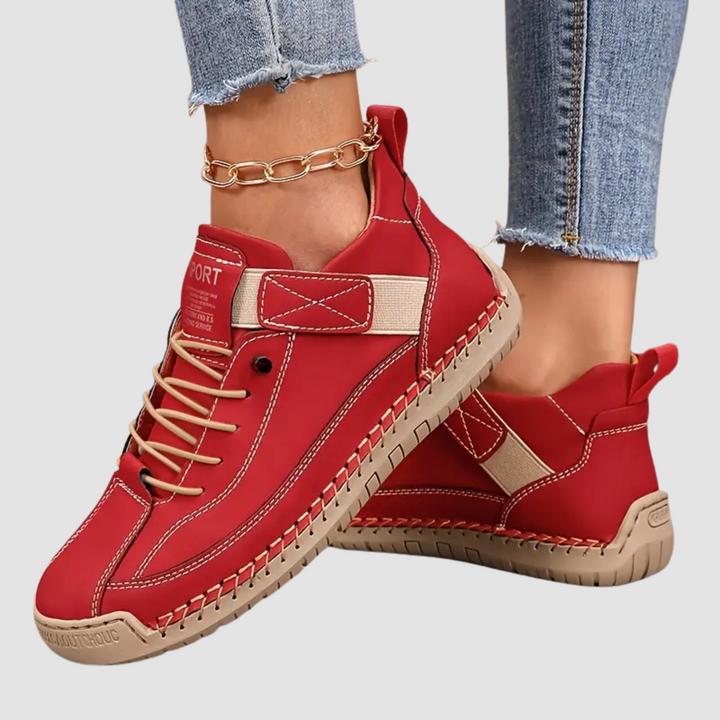 Phoebe sneakers in Red
