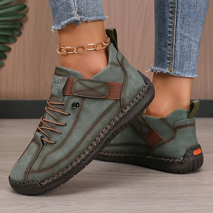 Phoebe sneakers in Green/Blue