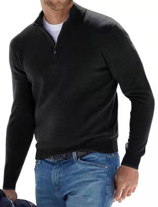 Perry Merino V-Neck Sweater Black