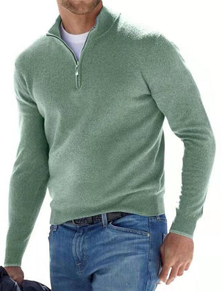 Perry Merino V-Neck Sweater Green