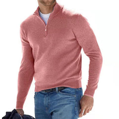 Perry Merino V-Neck Sweater Pink