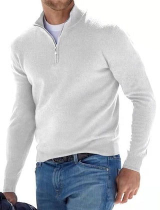 Perry Merino V-Neck Sweater White
