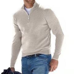 Perry Merino V-Neck Sweater Beige