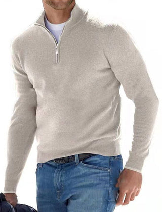 Perry Merino V-Neck Sweater Beige