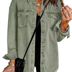 Winifred | Oversized Signature Jacket - Olive Green