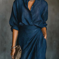 Eunice | Wrap-Front Maxi Dress