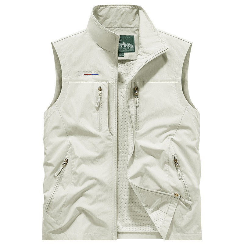 Walter | Multi-Pocket Cargo Gilet
