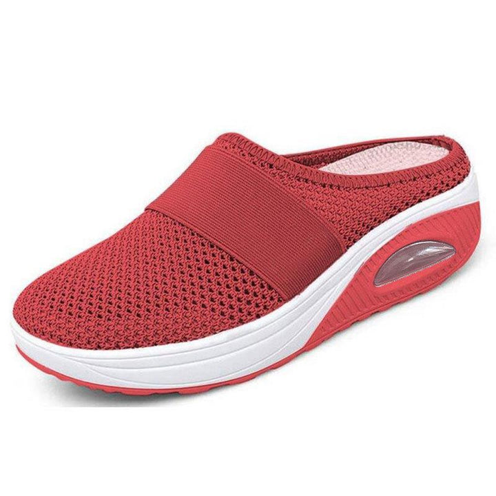 Elaine mules in Red