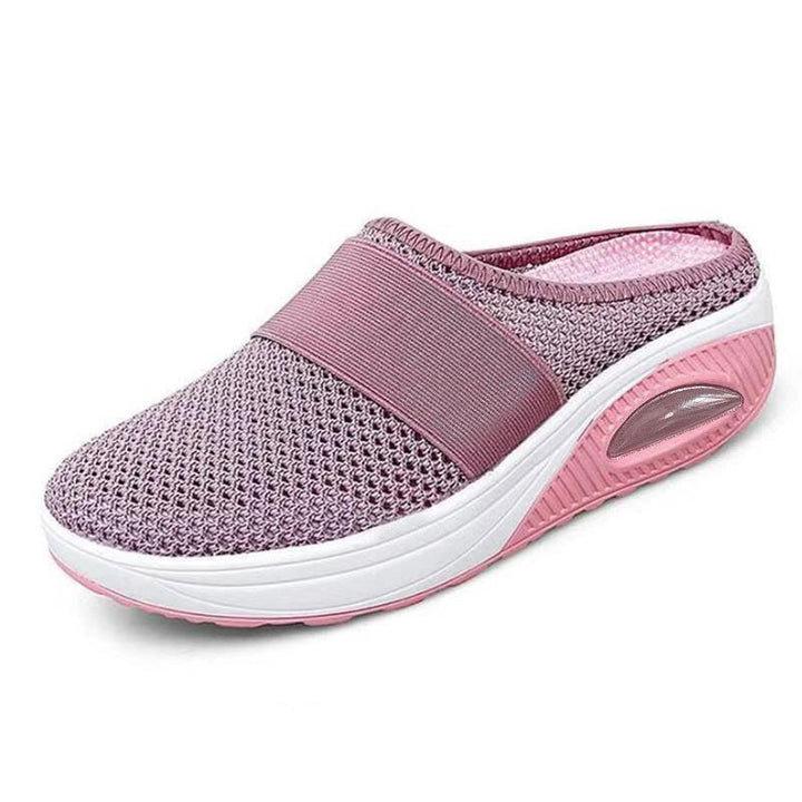 Elaine mules in Pink