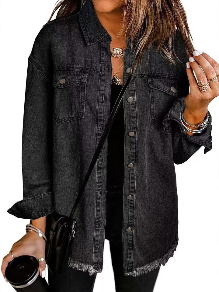 Winifred | Oversized Signature Jacket - Black